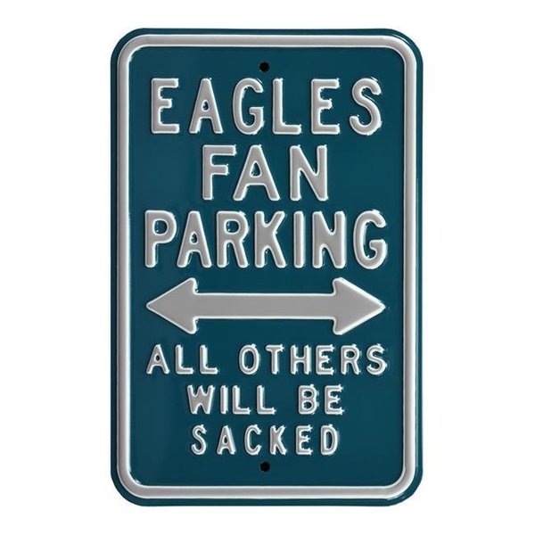 Authentic Street Signs Authentic Street Signs 35103 Eagles & Sacked Parking Sign 35103